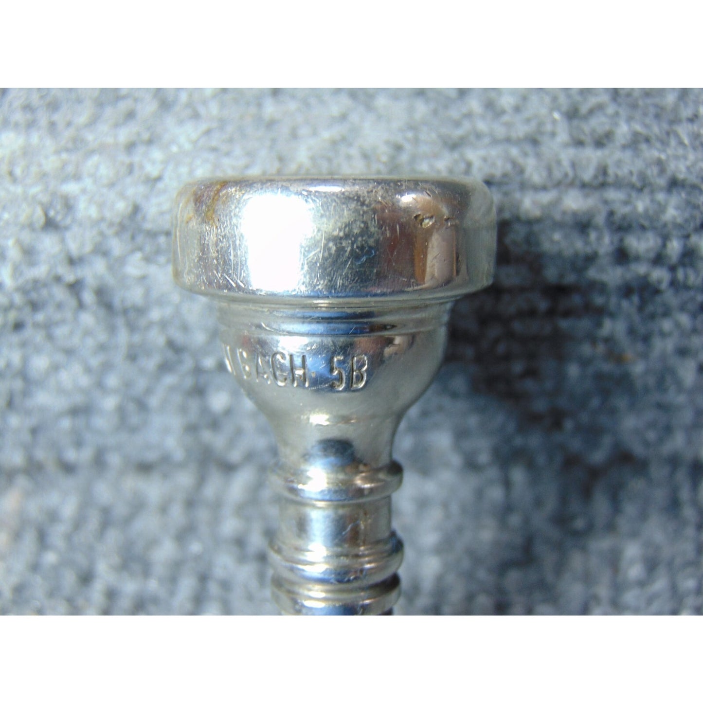 Bach 5B Trumpet Mouthpiece Deep Cup Intermediate Flexable Controlled Dark Tone