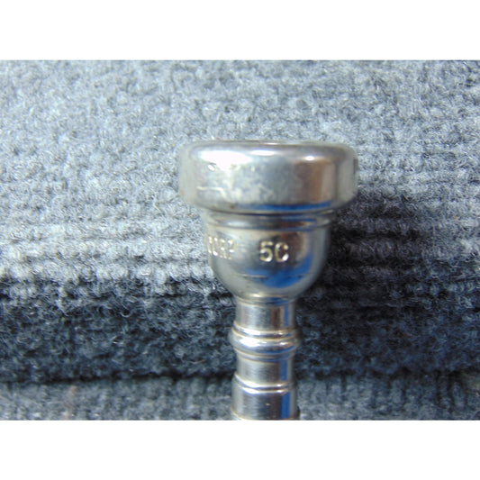 Bach 5C Trumpet Mouthpiece Intermediate Shallow Cup Balenced High Notes